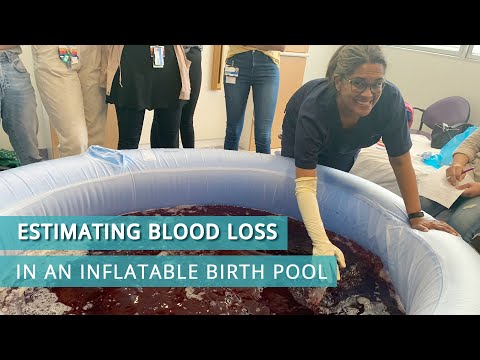 video-linktoworks-Estimating Blood Loss in an Inflatable Birth Pool