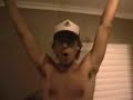 Simon Sayz - Thumb-tack kickboxin- lots of blood!