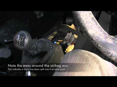 how to reset airbag light on renault clio