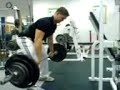 Bent Over Rows  120KG 4 REPS