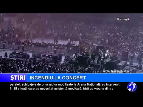 Incendiu la concertul lui Max Korzh