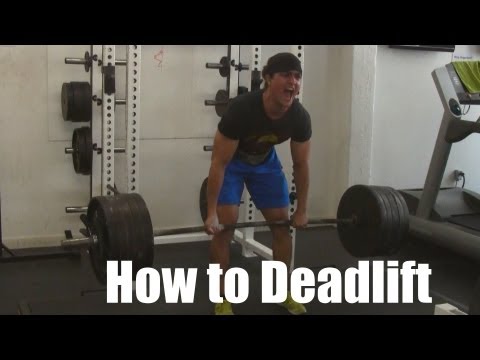 how to properly deadlift