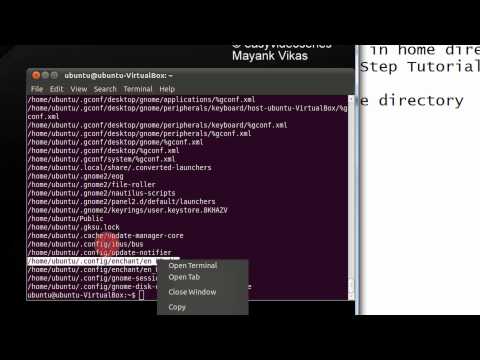 how to locate folder in linux