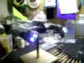 videos de battlestar galactica blackbird viper lighting  model