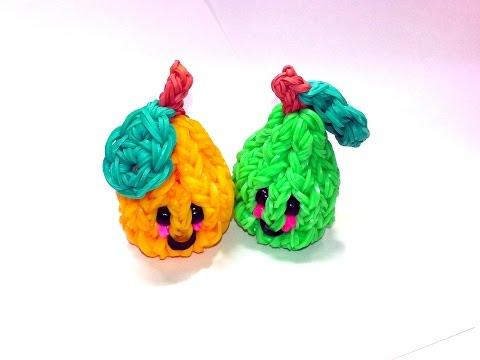 3-D Happy Pear Tutorial (Rainbow Loom)