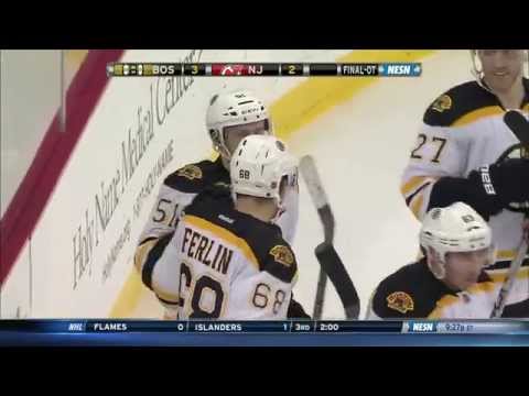 Ryan Spooner's 1st NHL goal 2/27/15