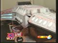 the popular weekday morning edition on wjz-tv baltimore, maryland, features an on-location segment entitled coffee with, in which hosts don scott and marty bass talk to people of interest in the baltimore area. this segment was aired december 17, 1999, and features don dohler and special-effects artist phil lister in the studio where miniature embeds for alien rampage were photographed. ... 