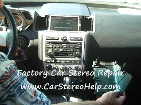 Nissan Murano Car Stereo Removal and Repair