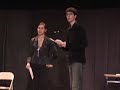 Theater rehearsal in NY: Blue with Nina and Pierre-Yves