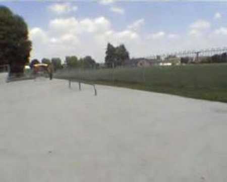 Henry stevens bliting the rail at ...