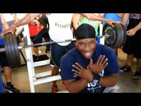 bench - I had to do it. We had a little bench press party..I'll post that video tomorrow. The man spotting me is my homie Kelly Burke his channel is: http://www.yout...