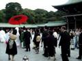 videos de Japanese wedding in Yoyogi Park in Tokyo