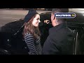 Eliza Dushku Leaves a Hollywood Hot Spot.