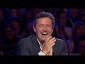 Dimitrios and Lagi a father and son act perform on Britains Got Talent.