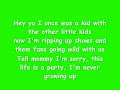 Chiddy Bang. ft. MGMT - Opposite Of Adults---Kids ((Lyricss))