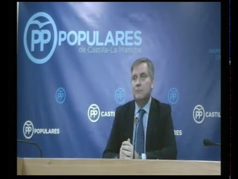 Rueda de prensa de Francisco Cañizares en las Cortes de CLM 270116