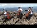 Extreme Cellists on Ben Nevis