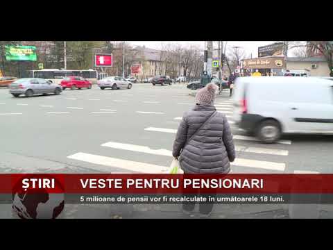 5 milioane de pensii vor fi recalculate în următoarele 18 luni