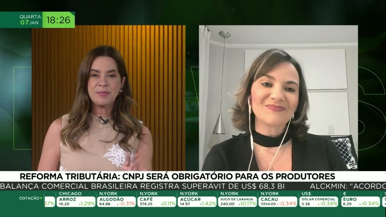 Reforma tributária: CNPJ será obrigatório para os produtores