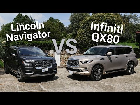 Lincoln Navigator vs Infiniti QX80