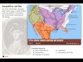 history of the colonization of america & map