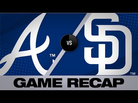 Video: Albies, Flowers lift Braves in extras | Braves-Padres Game Highlights 7/13/19