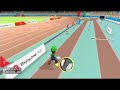 Mario and Sonic At The Olympic Games - Long jump gameplay