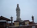Temple Naksansa and Avalokitesvara Bodhisattva statue