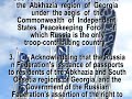 OSCE Parliamentary Assembly - Georgia / Russia