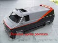 adaptation du van de barracuda sur une mini-z.
mod�le gmc g15 series ann�e 1983