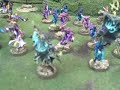 Blue Table Painting- Wyches of Thoth