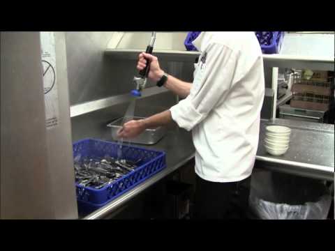 how to be a dishwasher at a restaurant