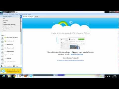how to skype on facebook