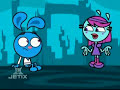 When Coop come in to the dojo to take Yin on a date, Yang never told her that he ask too many flavors from Coop and in return that she will go on a date with him. Once Coop get mad and tap into his evil powers, Yin start drooling. The only way to keep Coop from going all evil is that Master Yo used a magical pair of suspenders and bow-tie. Master Yo goes on a trip to get it, and entrusts Yin to go on a date with Coop to ensure he doesn't go evil. Unfortunately, Yang goes along with them to antagonize his sister, which makes her mad. And when she gets mad, it makes Coop mad and eviler! And even worse, his evilness spreads to Yin, making her want to be with the evil Coop more. But when Yin proves to be too nice to hurt other people to continue hanging out with Coop, it is then Coop makes Yin become even more evil, and now they're going on a rampage!