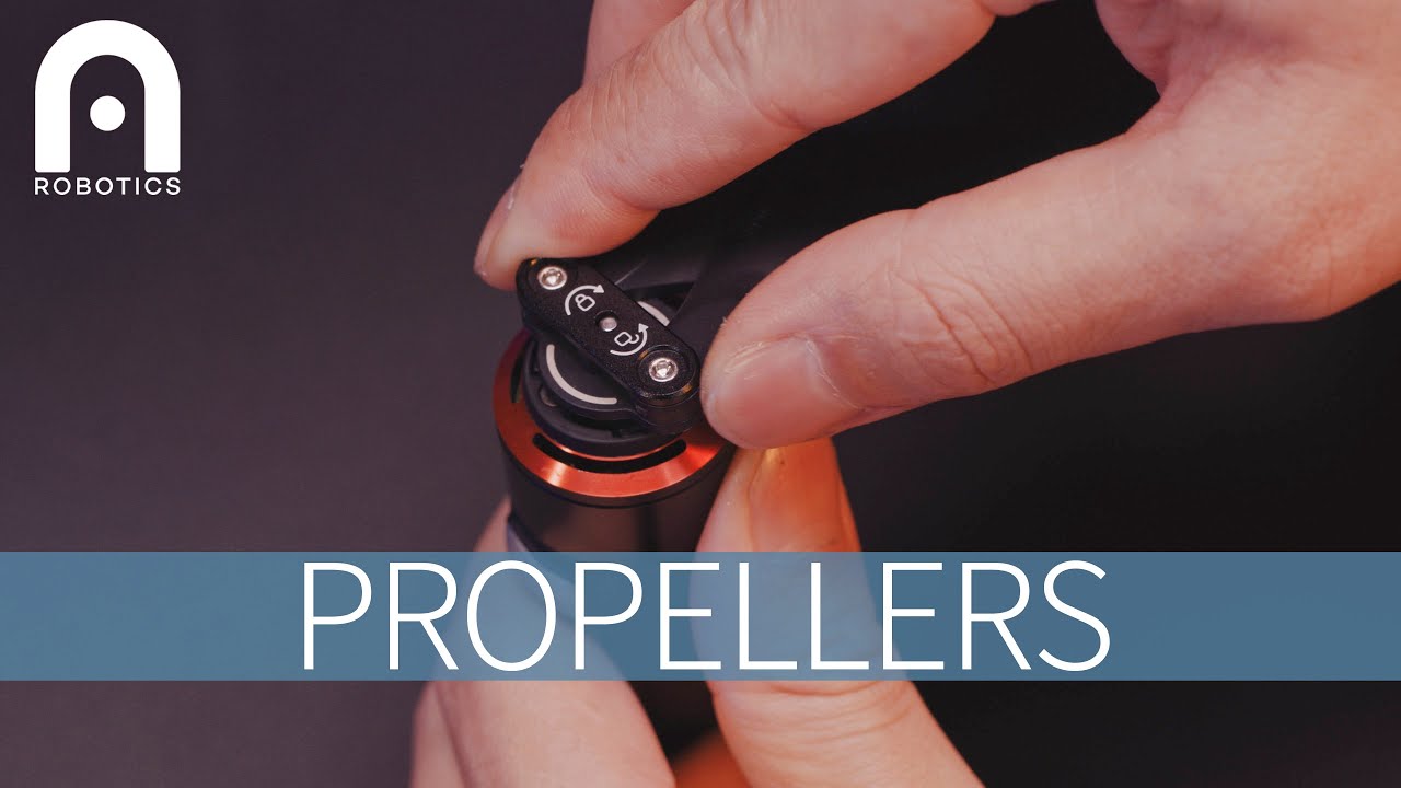How To Mount And Detach Propellers (Autel EVO II Series)