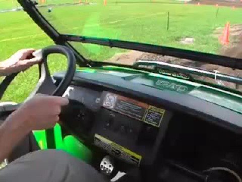 how to drive a john deere gator
