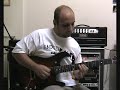 Marco Sfogli plays on a Larry Carlton style backing track