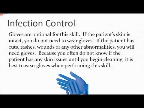 how to provide foot care