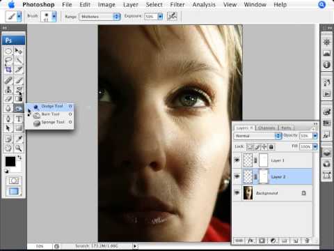 Learn Photoshop - How to create a wonderful eyes