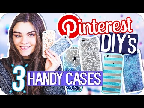 3 HANDYHÜLLEN DIY's - Phone Cases selber machen // Pinterest Inspired & Verlosung // I'mJette