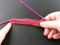 Tunisian Crochet - Cast On and Simple Stitch