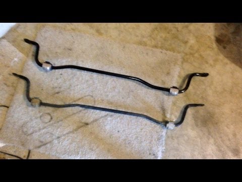 BMW E39 Rear Sway Bar Replacement DIY