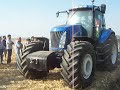 new holland tg 285 da 450 cv alla gara di aratura!