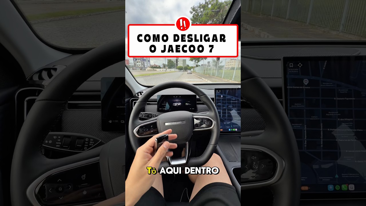 Como desligar o JAECOO 7 ELITE