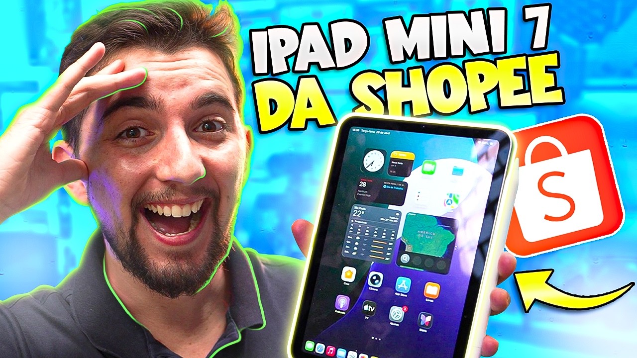 Comprei um iPad Mini 7 por MENOS DE R$3.000! Vale a pena?