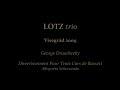 Lotz Trio in Visegrád - Robert Šebesta, Ronald Šebesta, Andreas Fink