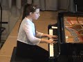 MARIA GENIN age 12 Piano Concerto C major by Beethoven - II