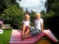 Jonte and Amelie Fraser singing Mamma Mia