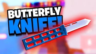 Buying The Butterfly Knife In Roblox Arsenal Minecraftvideos Tv