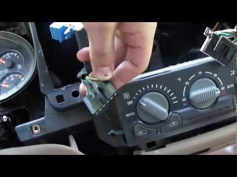 [1998 chevy blazer] How to remove the dash bezel and factory radio